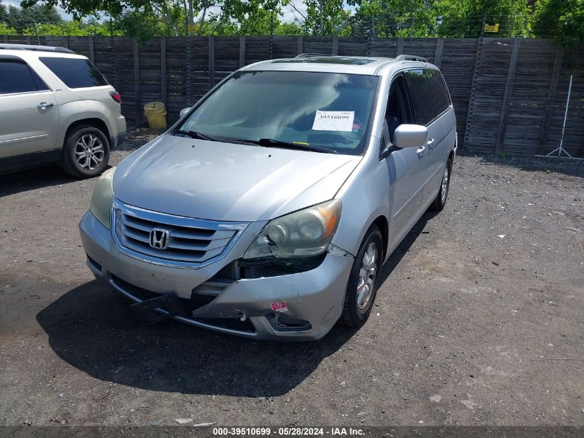 2010 Honda Odyssey Exl VIN: 5FNRL3H78AB008531 Lot: 39510699