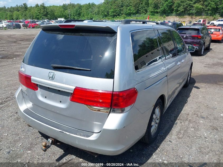 2010 Honda Odyssey Exl VIN: 5FNRL3H78AB008531 Lot: 39510699