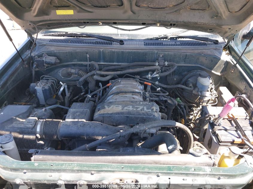 2001 Toyota Sequoia Limited V8 VIN: 5TDZT38A71S043441 Lot: 39510709