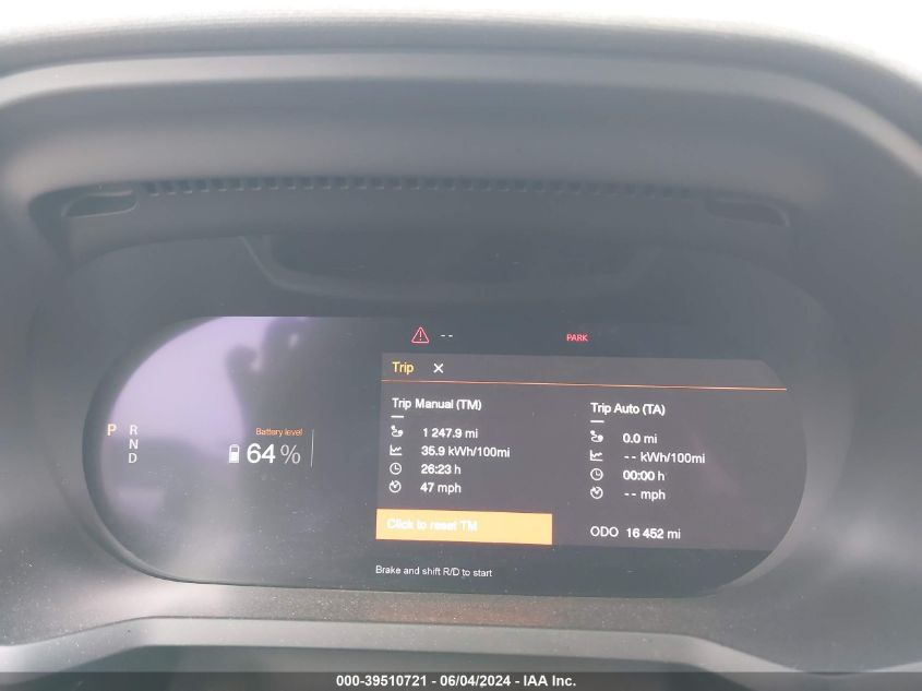 2022 Polestar 2 Long Range Dual Motor VIN: LPSED3KA3NL078904 Lot: 39510721