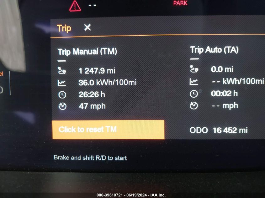 2022 Polestar 2 Long Range Dual Motor VIN: LPSED3KA3NL078904 Lot: 39510721