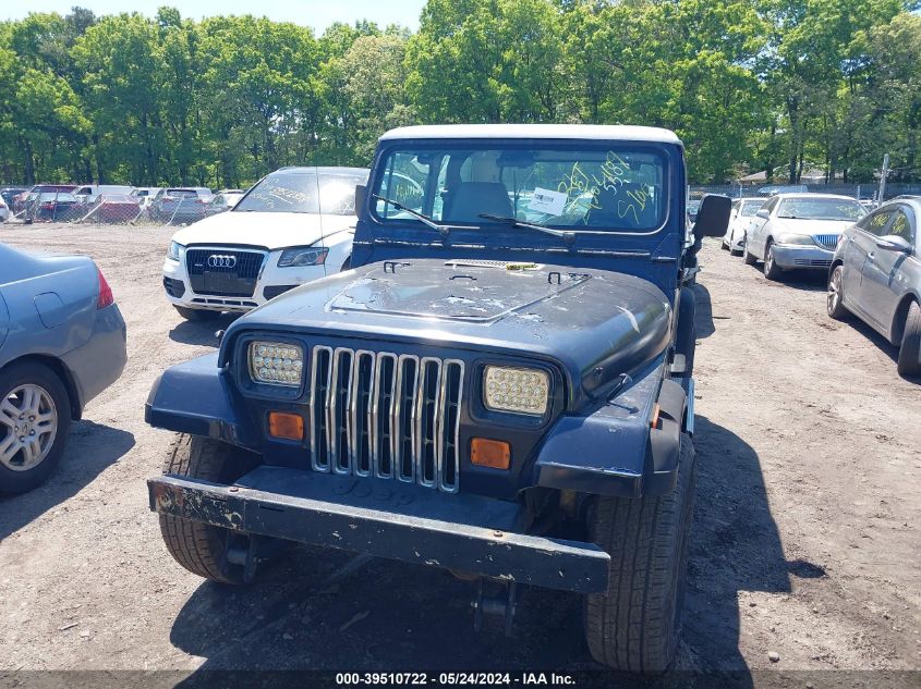 1990 Jeep Wrangler / Yj VIN: 2J4FY29T3LJ530736 Lot: 39510722