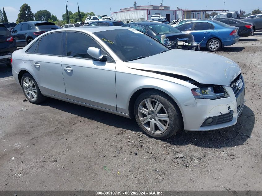 2011 Audi A4 2.0T Premium VIN: WAUAFAFL3BN008297 Lot: 39510739