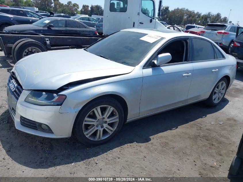 2011 Audi A4 2.0T Premium VIN: WAUAFAFL3BN008297 Lot: 39510739