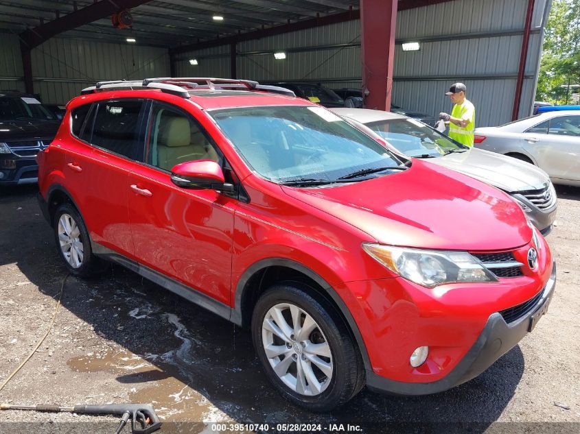 2015 Toyota Rav4 Limited VIN: 2T3DFREV2FW345169 Lot: 39510740