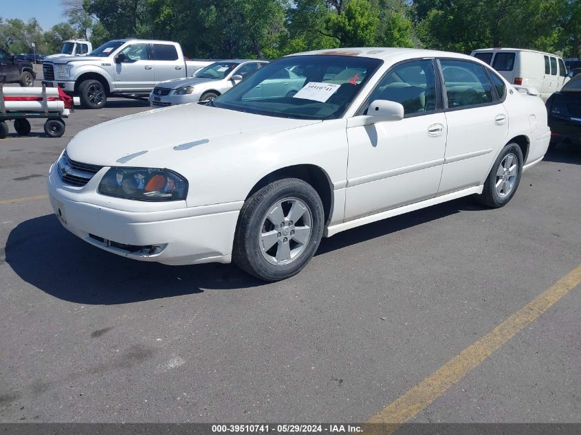 2004 Chevrolet Impala Ls VIN: 2G1WH52K049227868 Lot: 39510741