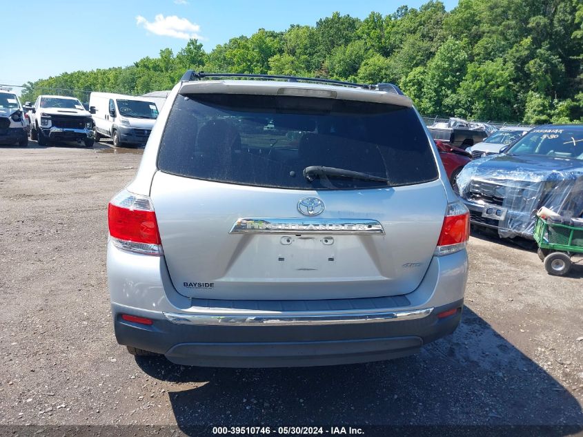 2012 Toyota Highlander Limited V6 VIN: 5TDDK3EH7CS125039 Lot: 39510746