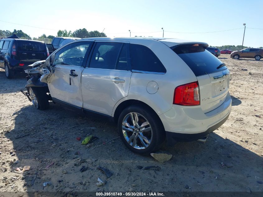 2013 Ford Edge Limited VIN: 2FMDK3KC8DBC01407 Lot: 39510749