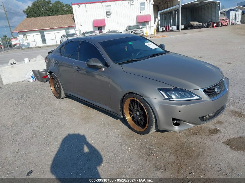 2008 Lexus Is 250 250 VIN: JTHBK262082072323 Lot: 39510788