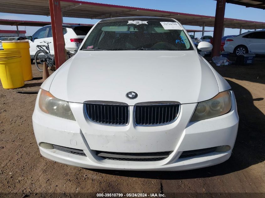 2006 BMW 325I VIN: WBAVB17526NK36522 Lot: 39510799