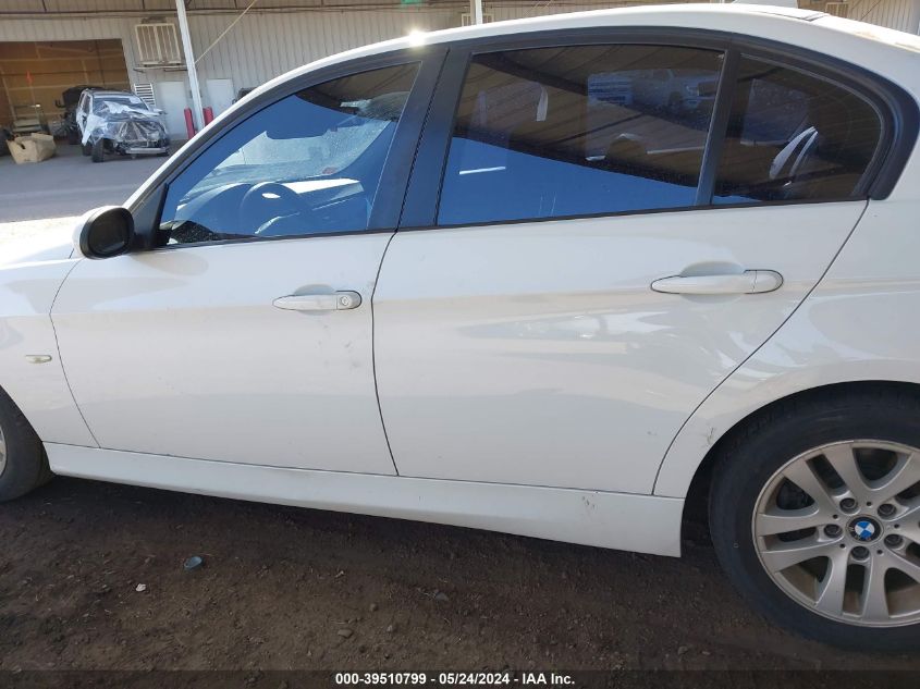 2006 BMW 325I VIN: WBAVB17526NK36522 Lot: 39510799