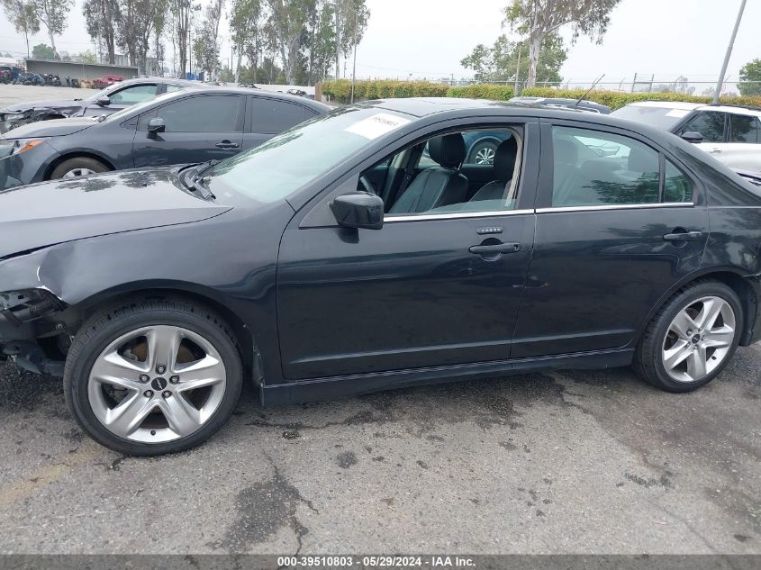 2012 Ford Fusion Sport VIN: 3FAHP0KC2CR294789 Lot: 39510803