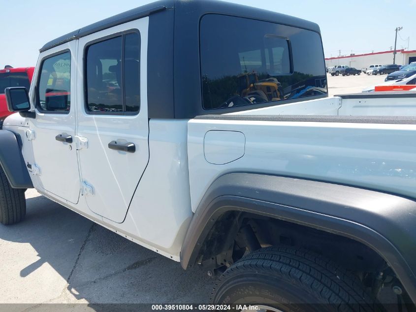 2023 Jeep Gladiator Sport S 4X4 VIN: 1C6HJTAG0PL534032 Lot: 39510804