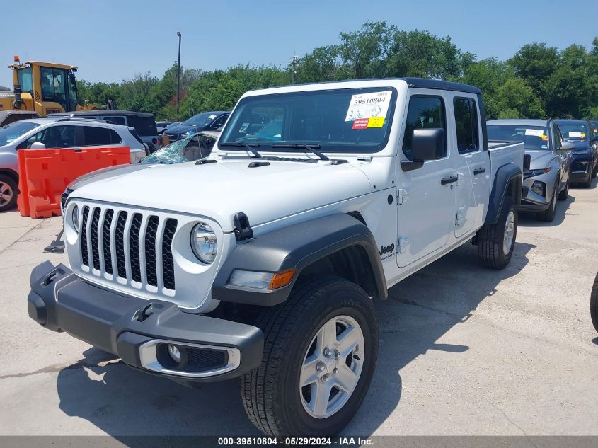 2023 Jeep Gladiator Sport S 4X4 VIN: 1C6HJTAG0PL534032 Lot: 39510804