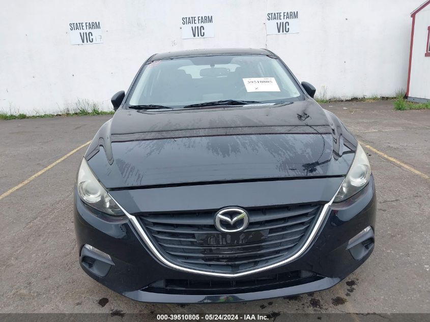 2014 Mazda Mazda3 I Grand Touring VIN: JM1BM1M71E1199829 Lot: 39510805