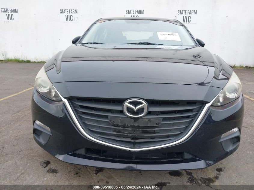 2014 Mazda Mazda3 I Grand Touring VIN: JM1BM1M71E1199829 Lot: 39510805