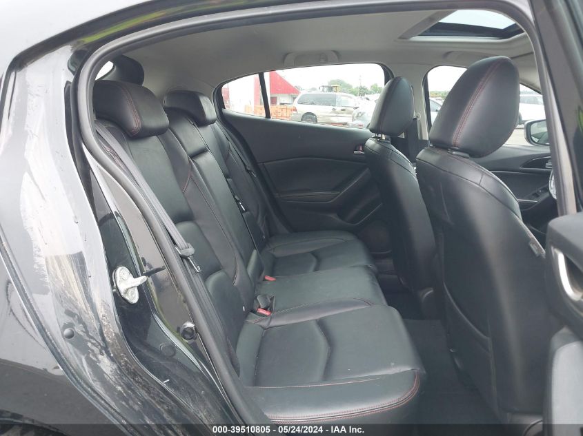 2014 Mazda Mazda3 I Grand Touring VIN: JM1BM1M71E1199829 Lot: 39510805