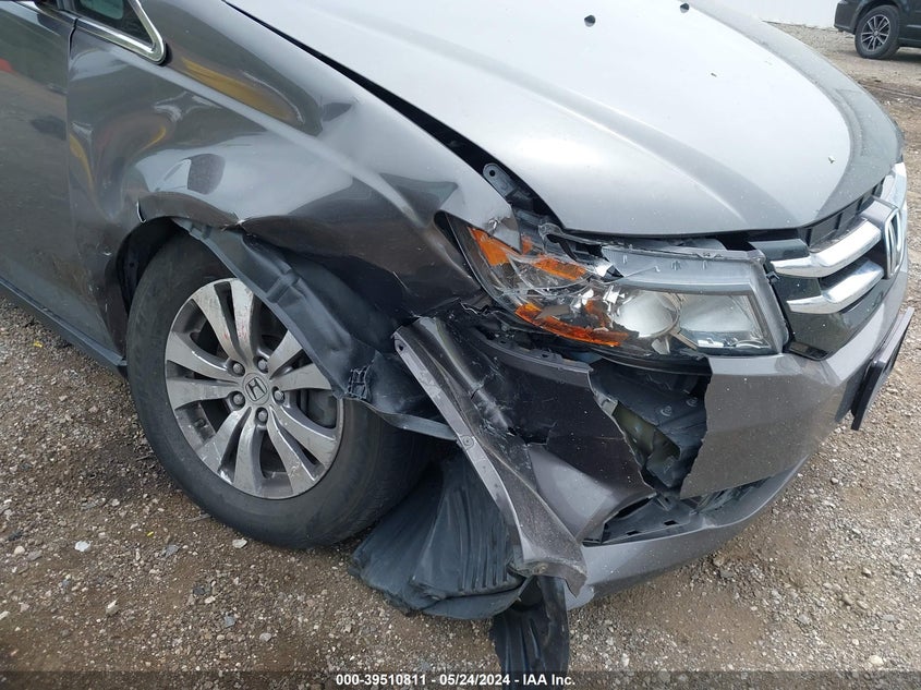 2014 Honda Odyssey Ex VIN: 5FNRL5H49EB095590 Lot: 39510811