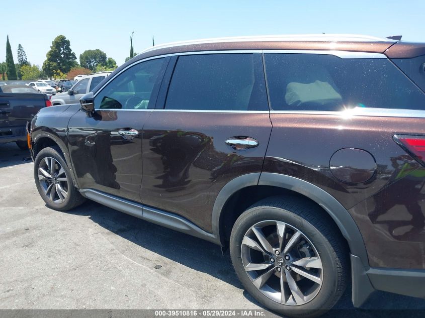 2022 Infiniti Qx60 Luxe VIN: 5N1DL1FR2NC342071 Lot: 39510816