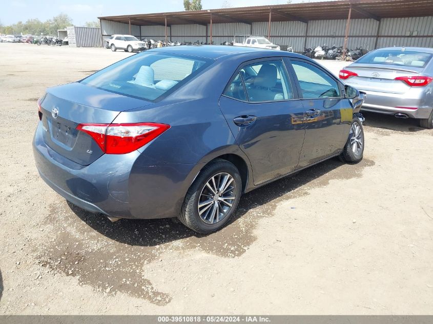 2016 Toyota Corolla Le Plus VIN: 2T1BURHE8GC631256 Lot: 39510818