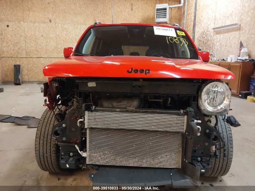 2019 Jeep Renegade Altitude 4X4 VIN: ZACNJBBB0KPJ86906 Lot: 39510833