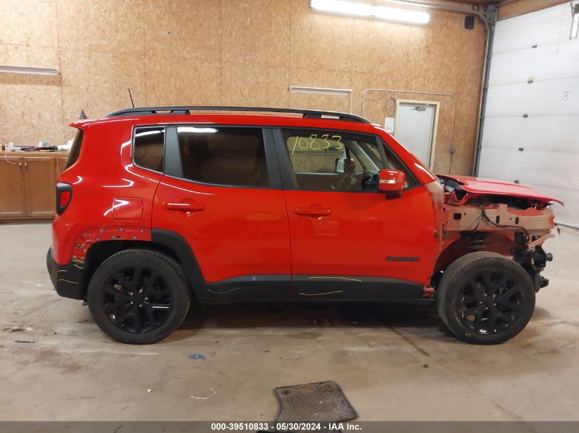 2019 Jeep Renegade Altitude 4X4 VIN: ZACNJBBB0KPJ86906 Lot: 39510833