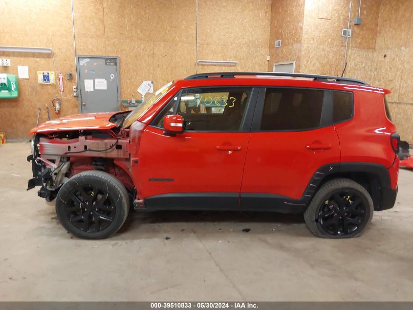 2019 Jeep Renegade Altitude 4X4 VIN: ZACNJBBB0KPJ86906 Lot: 39510833