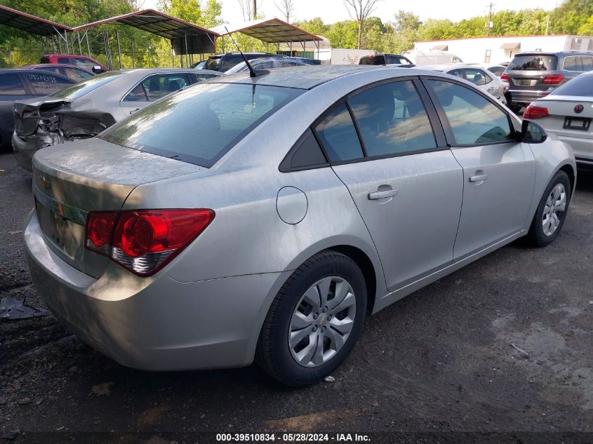 2013 Chevrolet Cruze Ls Auto VIN: 1G1PA5SGXD7326235 Lot: 39510834