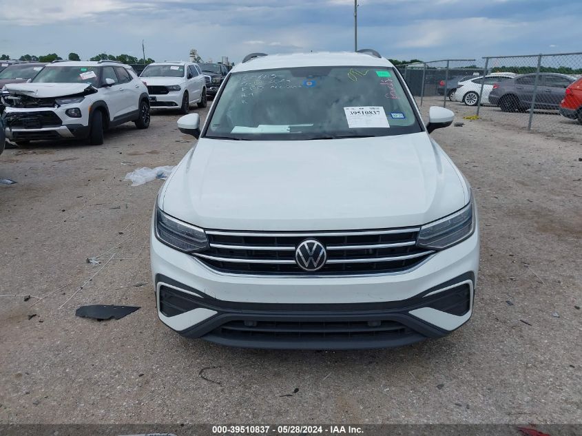 2023 Volkswagen Tiguan 2.0T S VIN: 3VVRB7AX2PM118680 Lot: 39510837