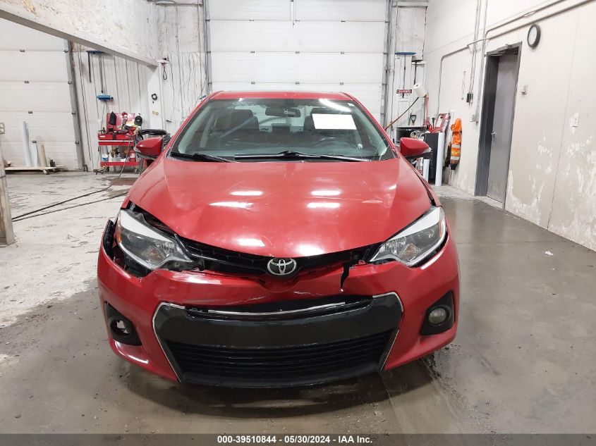 2016 Toyota Corolla S Plus VIN: 2T1BURHE7GC565377 Lot: 39510844