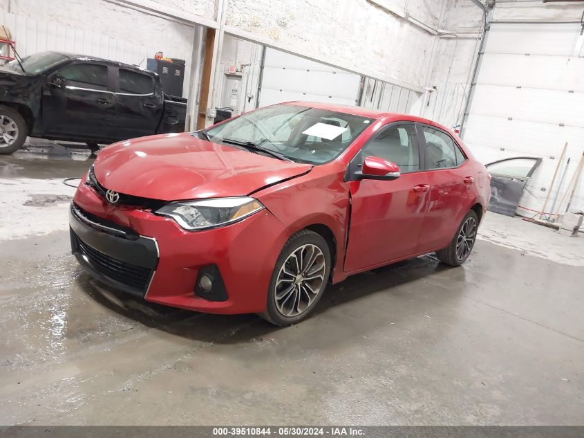 2016 Toyota Corolla S Plus VIN: 2T1BURHE7GC565377 Lot: 39510844