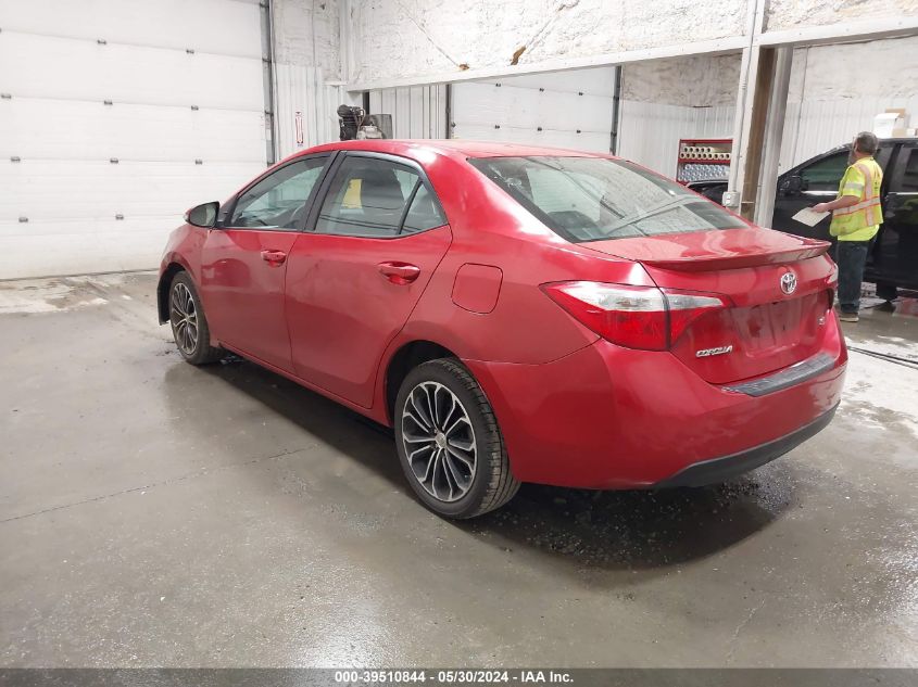 2016 Toyota Corolla S Plus VIN: 2T1BURHE7GC565377 Lot: 39510844