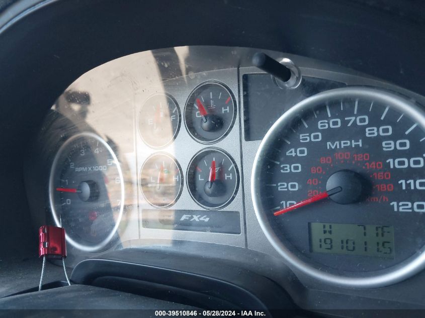 2007 Ford F-150 Fx4/Lariat/Xlt VIN: 1FTPW14V47KD18839 Lot: 39510846