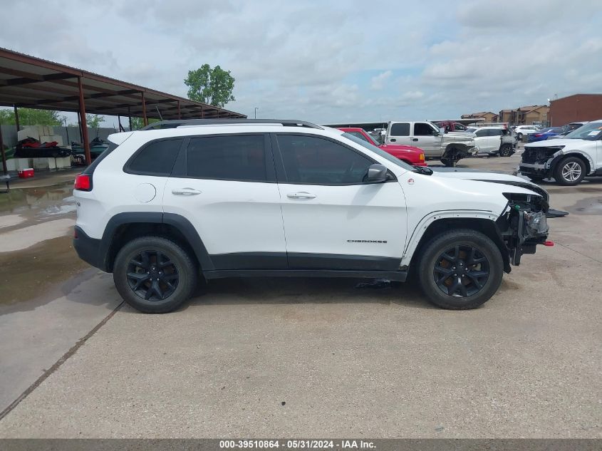 2018 Jeep Cherokee Trailhawk 4X4 VIN: 1C4PJMBB8JD515579 Lot: 39510864