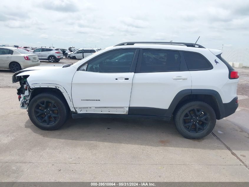 2018 Jeep Cherokee Trailhawk 4X4 VIN: 1C4PJMBB8JD515579 Lot: 39510864