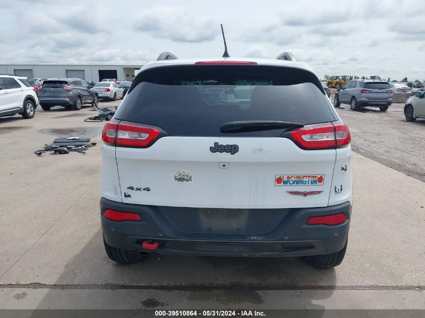 2018 Jeep Cherokee Trailhawk 4X4 VIN: 1C4PJMBB8JD515579 Lot: 39510864