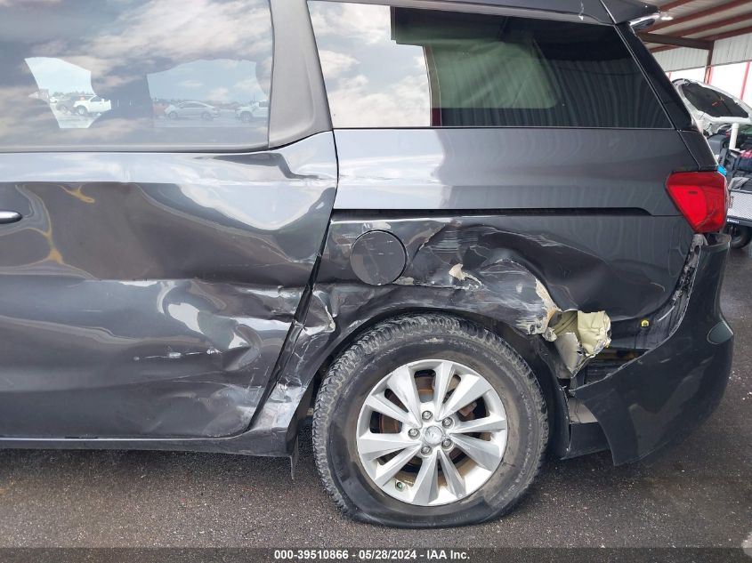 2017 Kia Sedona Lx VIN: KNDMB5C11H6290755 Lot: 39510866