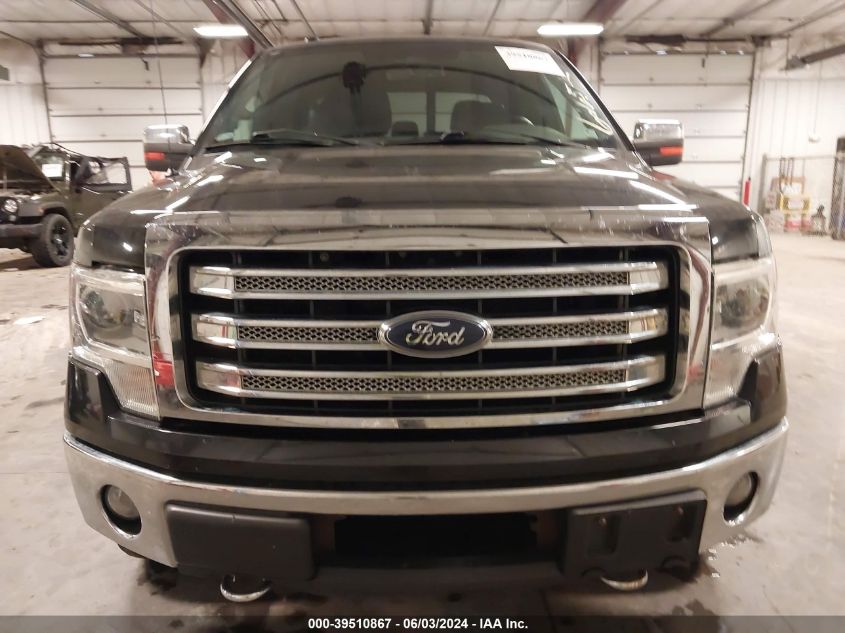 2013 Ford F-150 Lariat VIN: 1FTFW1ET4DKD26265 Lot: 39510867