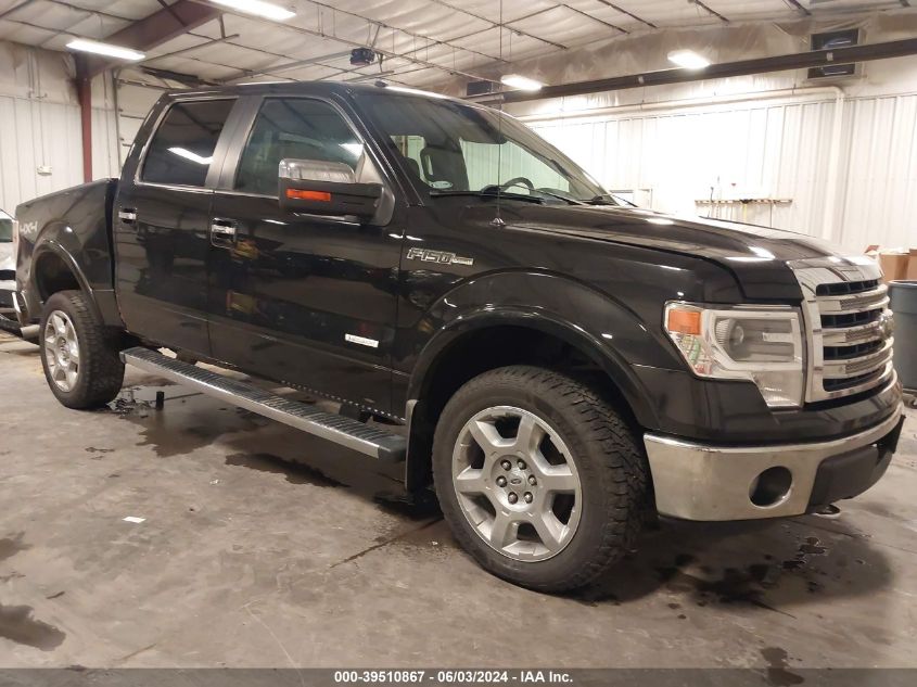 2013 Ford F-150 Lariat VIN: 1FTFW1ET4DKD26265 Lot: 39510867