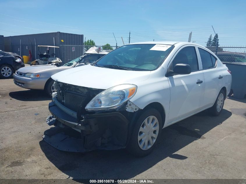 2013 Nissan Versa 1.6 S+ VIN: 3N1CN7AP3DL865978 Lot: 39510870