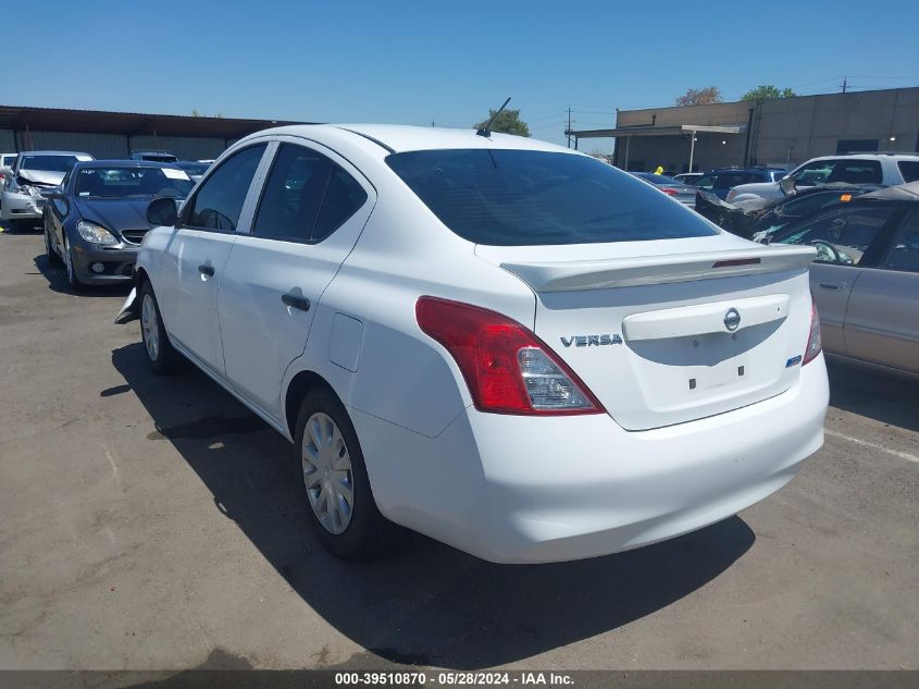 2013 Nissan Versa 1.6 S+ VIN: 3N1CN7AP3DL865978 Lot: 39510870