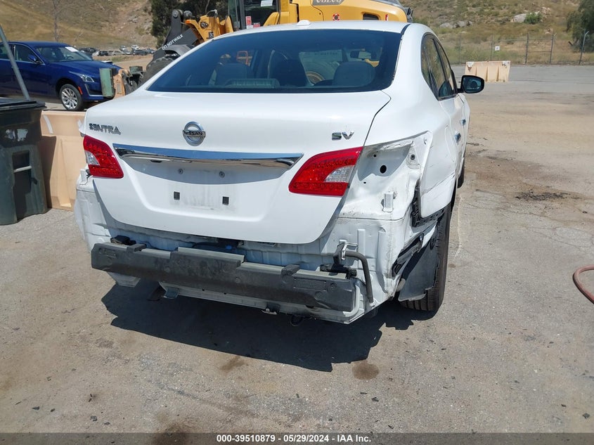 2015 Nissan Sentra Sv VIN: 3N1AB7AP9FL641861 Lot: 39510879