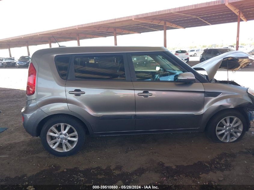 2012 Kia Soul + VIN: KNDJT2A62C7411566 Lot: 39510880