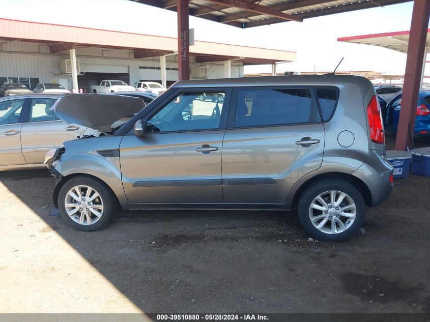 2012 Kia Soul + VIN: KNDJT2A62C7411566 Lot: 39510880