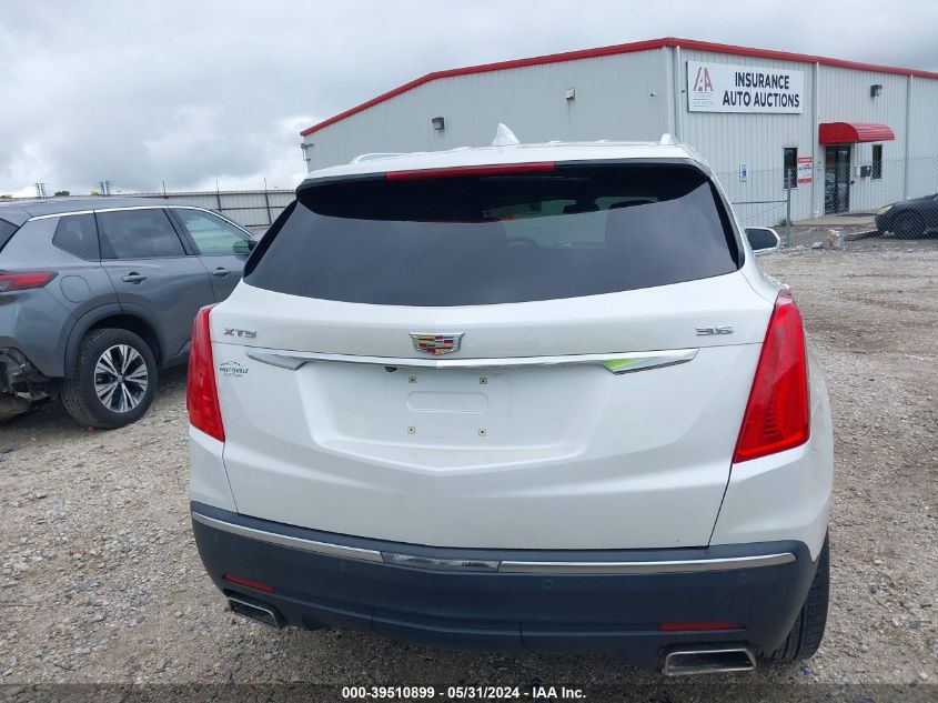 2017 Cadillac Xt5 Luxury VIN: 1GYKNBRS5HZ196240 Lot: 39510899