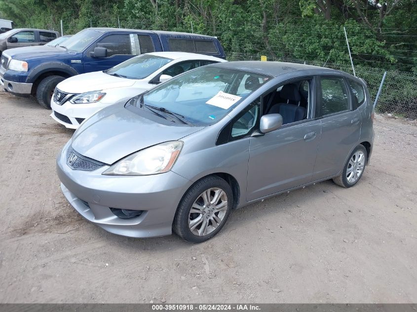 2009 Honda Fit Sport VIN: JHMGE88419S003026 Lot: 39510918