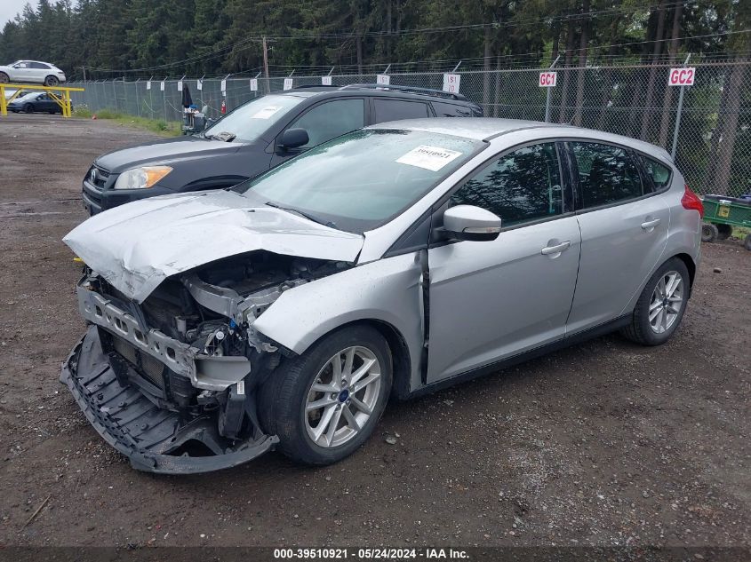 2016 Ford Focus Se VIN: 1FADP3K21GL301954 Lot: 39510921