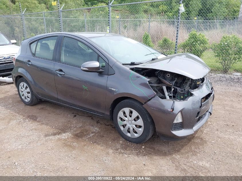 2013 Toyota Prius C Three VIN: JTDKDTB39D1551131 Lot: 39510922