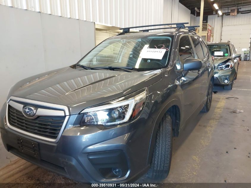 2021 Subaru Forester VIN: JF2SKADCXMH563529 Lot: 39510931