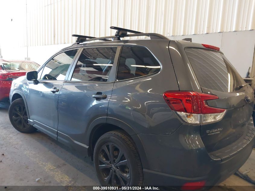 2021 Subaru Forester VIN: JF2SKADCXMH563529 Lot: 39510931